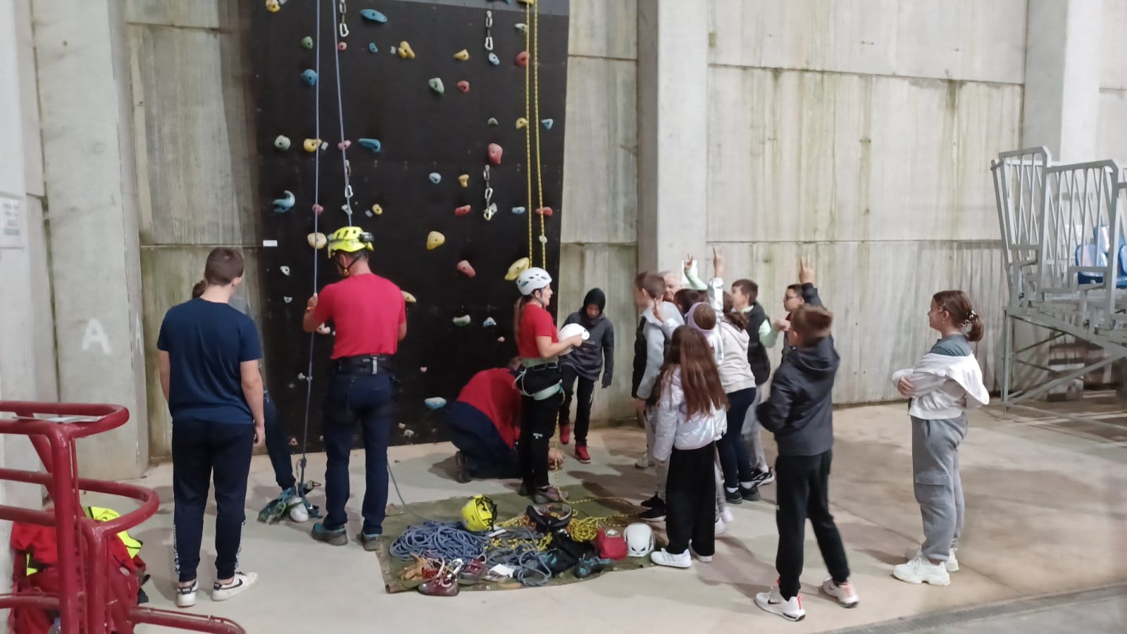 HGSS Delnice na Festivalu sporta: Demonstracija penjanja za osnovnoškolce